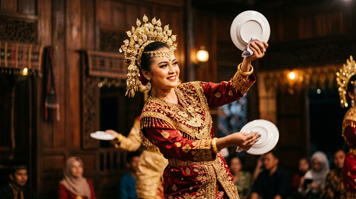 Pertunjukan Tari Piring